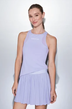 Dash and Stars Falda plisada lila malla interior^Mujer Deporte