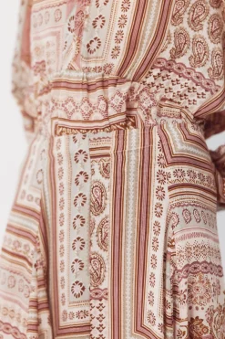 Cortefiel Falda quillas estampada^Mujer Faldas