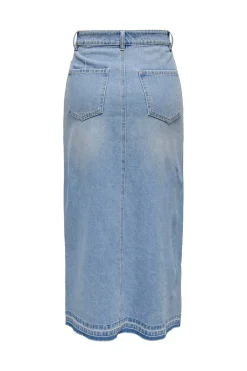 JDY Falda vaquera larga con apertura frontal^Mujer Faldas