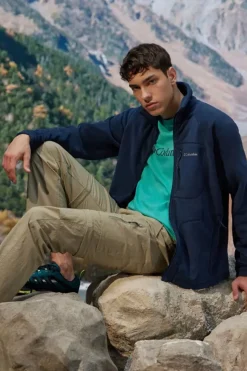 Columbia Forro polar para hombre Fast Trek&trade;^Hombre Sudaderas|Deporte