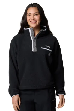 Columbia Forro polar sherpa corto con cierre medio Helvetia&trade; II para mujer^Mujer Sudaderas