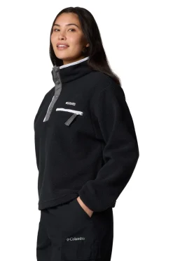 Columbia Forro polar sherpa corto con cierre medio Helvetia&trade; II para mujer^Mujer Sudaderas