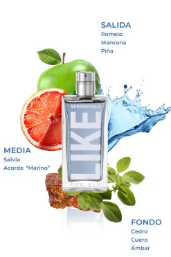 Springfield Fragancia like 50 ml^Hombre Fragancias