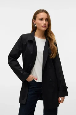 Vero Moda Gabardina 3/4 con cintur&oacute;n mujer^Mujer Gabardinas|Abrigos