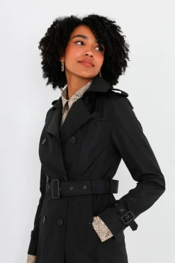 Brave Soul Gabardina abotonada con cintur&oacute;n^Mujer Gabardinas|Abrigos