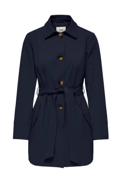 JDY Gabardina botones cintur&oacute;n^Mujer Gabardinas|Abrigos