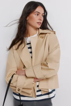 Springfield Gabardina corta^Mujer Gabardinas|Abrigos