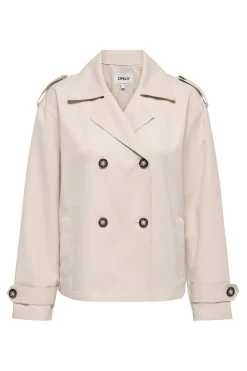 Only Gabardina corta^Mujer Chaquetas|Gabardinas