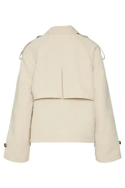 Vero Moda Gabardina corta cuello de solapa^Mujer Gabardinas|Abrigos
