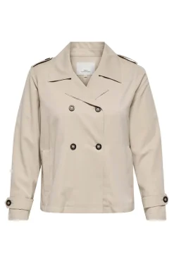 Only Carmakoma Gabardina corta talla grande^Mujer Gabardinas|Abrigos