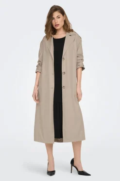 Only Gabardina larga^Mujer Gabardinas|Abrigos
