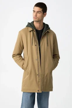 Tiffosi Gabardina Regular Fit^Hombre Abrigos