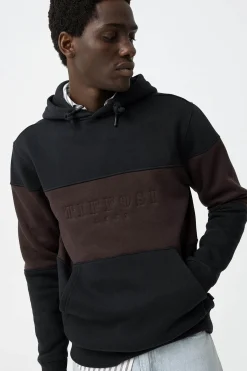 Tiffosi Hoodie con Bordado Frontal^Hombre Sudaderas