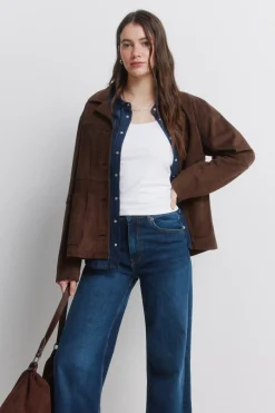 Springfield Jeans anchos tiro alto^Mujer Jeans|Pantalones