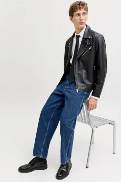 Jack & Jones Jeans baggy tiro alto algod&oacute;n^Hombre Jeans|Pantalones