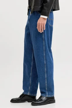 Jack & Jones Jeans baggy tiro alto algod&oacute;n^Hombre Jeans|Pantalones