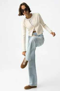 Tiffosi Jeans Bonnye Wide Leg de Tiro Alto^Mujer Jeans|Pantalones