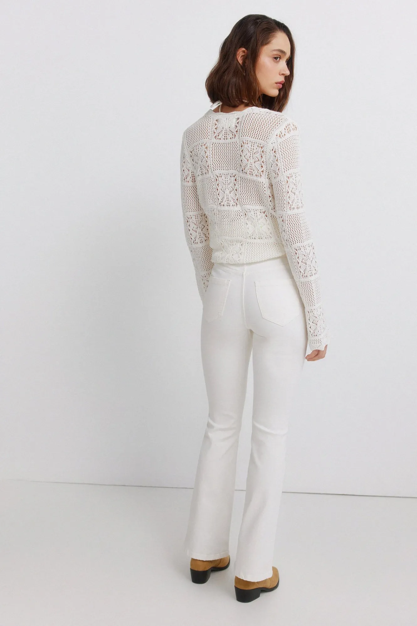 Springfield Jeans bootcut color^Mujer Jeans|Pantalones