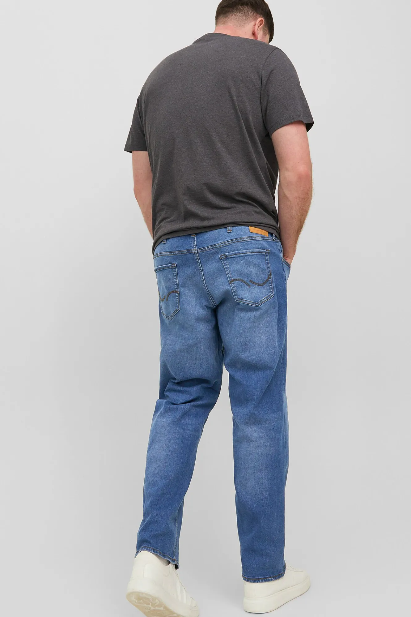 Jack & Jones PLUS Jeans corte recto cinco bolsillos^Hombre Jeans|Pantalones