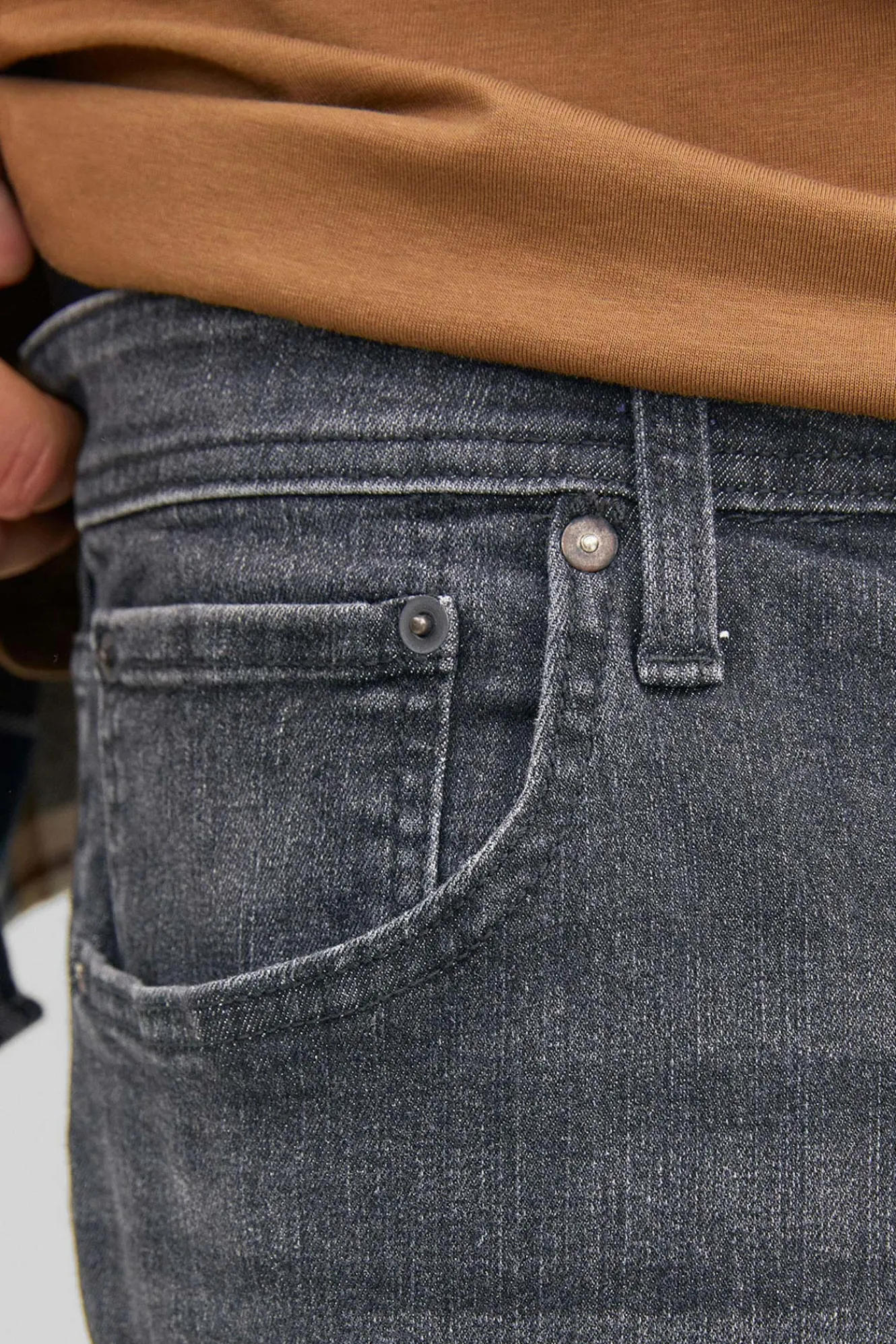 Jack & Jones PLUS Jeans corte recto cinco bolsillos^Hombre Jeans