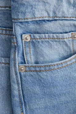 Jack & Jones Jeans cropped tiro alto lavado^Mujer Jeans|Pantalones