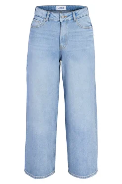 Jack & Jones Jeans cropped tiro alto lavado^Mujer Jeans|Pantalones