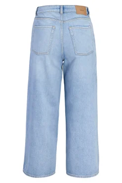 Jack & Jones Jeans cropped tiro alto lavado^Mujer Jeans|Pantalones