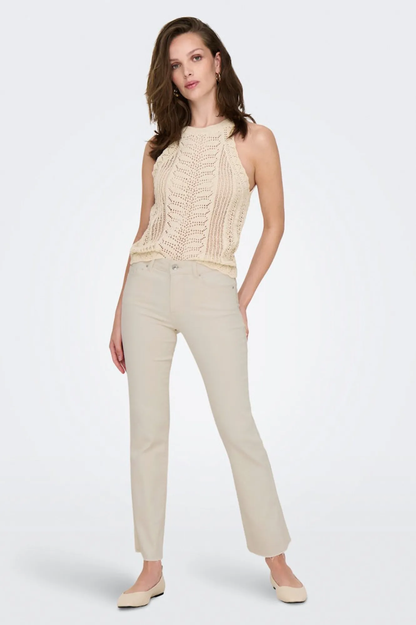 Only Jeans flared crop^Mujer Jeans|Pantalones