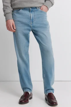 Springfield Jeans lavado medio claro regular fit^Hombre Jeans