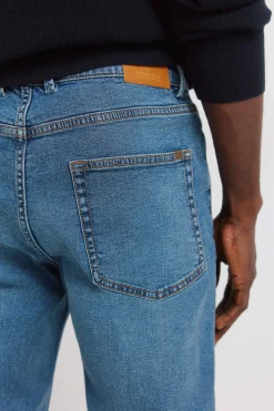 Springfield Jeans lavado medio oscuro skinny fit^Hombre Jeans|Pantalones