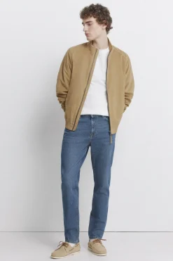 Springfield Jeans lavado medio oscuro slim fit^Hombre Jeans|Pantalones