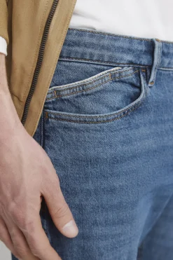 Springfield Jeans lavado medio oscuro slim fit^Hombre Jeans|Pantalones