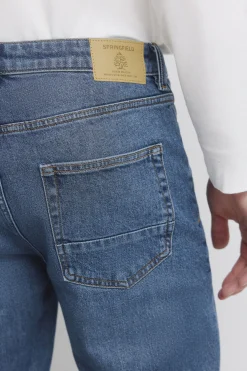 Springfield Jeans lavado medio oscuro slim fit^Hombre Jeans|Pantalones