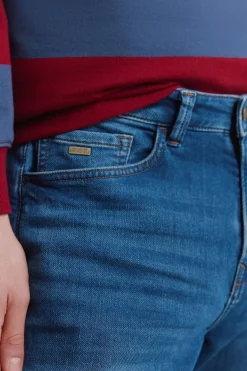 Springfield Jeans lavado medio slim fit^Hombre Jeans|Pantalones