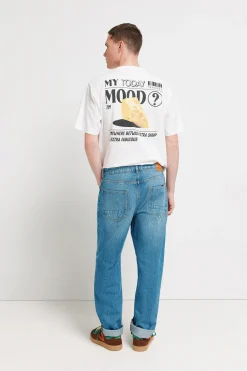 Springfield Jeans lavado medio straight fit^Hombre Jeans|Pantalones