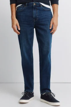 Springfield Jeans lavado oscuro slim fit^Hombre Jeans|Pantalones