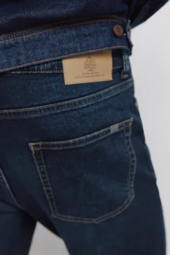 Springfield Jeans lavado oscuro slim fit^Hombre Jeans|Pantalones