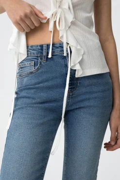 Tiffosi Jeans Megan Cropped Flare^Mujer Jeans|Pantalones