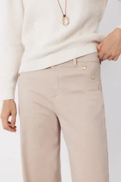 Cortefiel Jeans Palazzo botones^Mujer Jeans