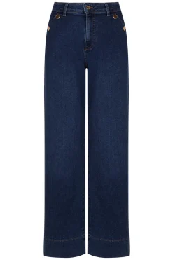 Cortefiel Jeans Palazzo botones^Mujer Jeans