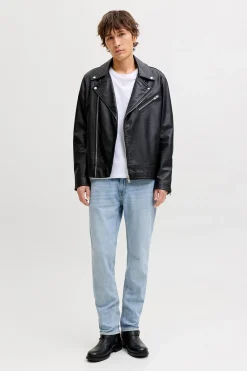 Jack & Jones Jeans regular tiro medio lavado^Hombre Jeans|Pantalones