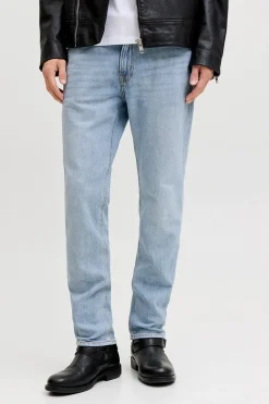 Jack & Jones Jeans regular tiro medio lavado^Hombre Jeans|Pantalones