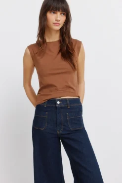 Springfield Jeans Sailor tobilleros^Mujer Jeans|Pantalones