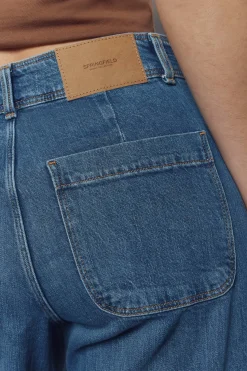 Springfield Jeans Sailor tobilleros^Mujer Jeans|Pantalones