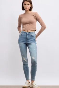 Inside Jeans Skinny Push Up^Mujer Jeans|Pantalones