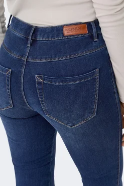 Only Jeans Skinny Tiro Alto^Mujer Jeans|Pantalones