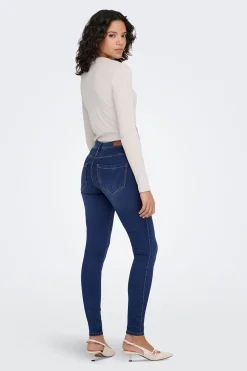 Only Jeans Skinny Tiro Alto^Mujer Jeans|Pantalones
