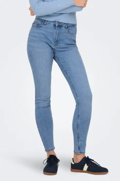 JDY Jeans skinny tiro alto^Mujer Jeans|Pantalones