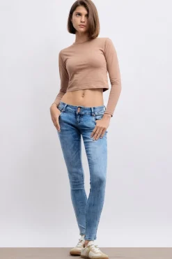 Inside Jeans Skinny Tiro Bajo^Mujer Jeans|Pantalones