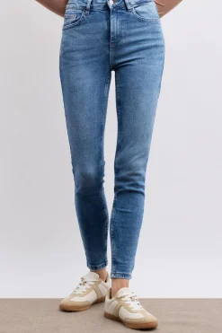 Inside Jeans Skinny Tiro Medio^Mujer Jeans|Pantalones